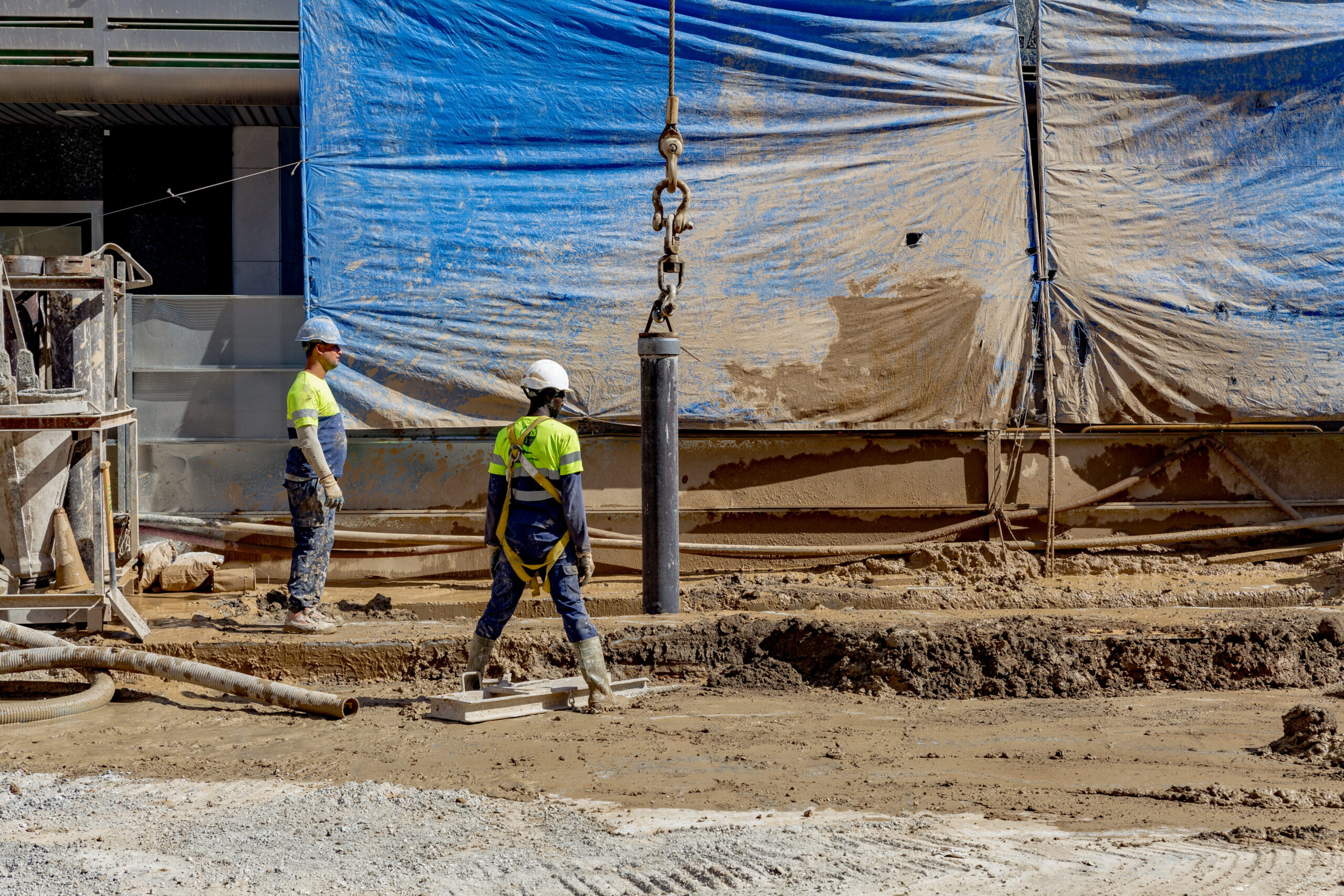 fotos de trabajo de construcción​