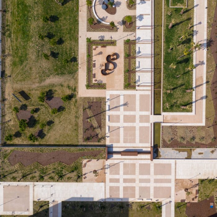 perspectiva aérea única