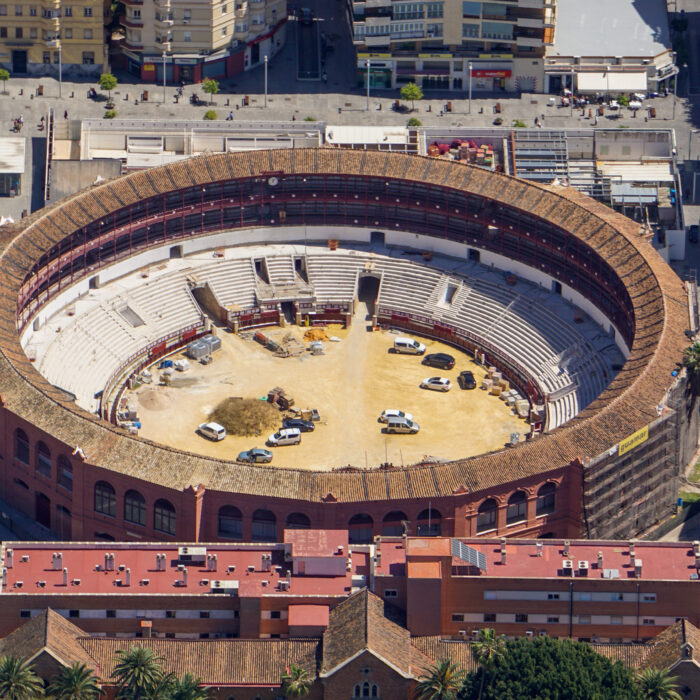 video aéreo con drone