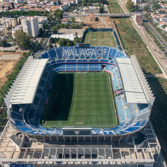 video aéreo con drone