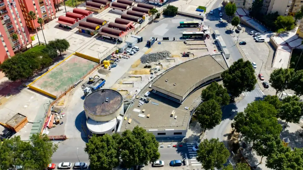 Seguimiento de la obra de la Estación de Autobuses La Línea de la Concepción