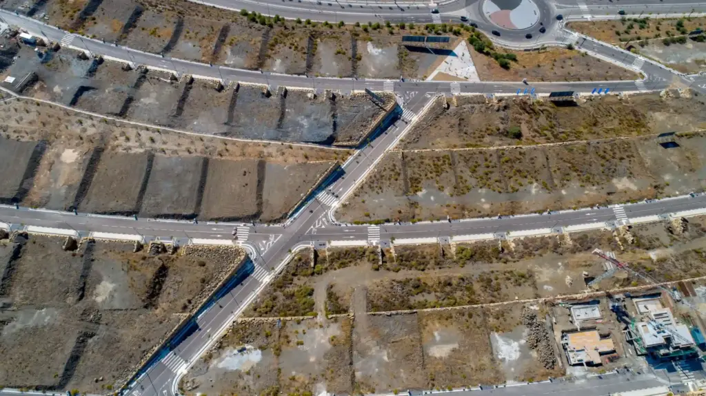 seguimiento visual de urbanización Colinas del Limonar Málaga