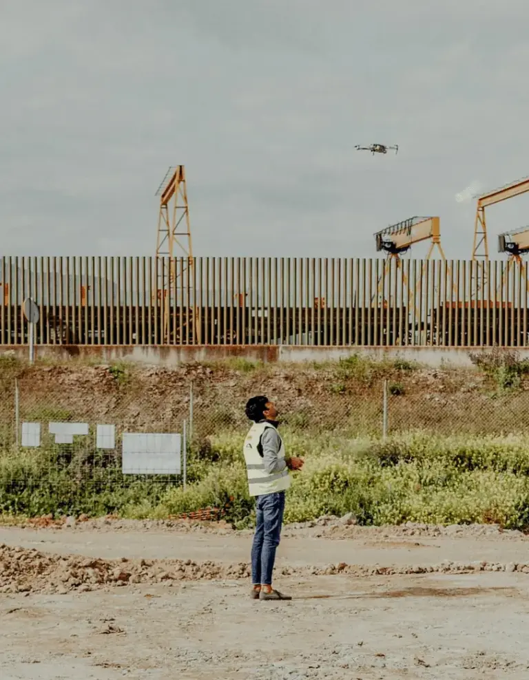Usos de los drones en fotografía y vídeo para construcción en la actualidad