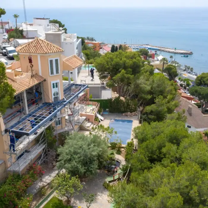 Control de obra con drones en proyectos residenciales