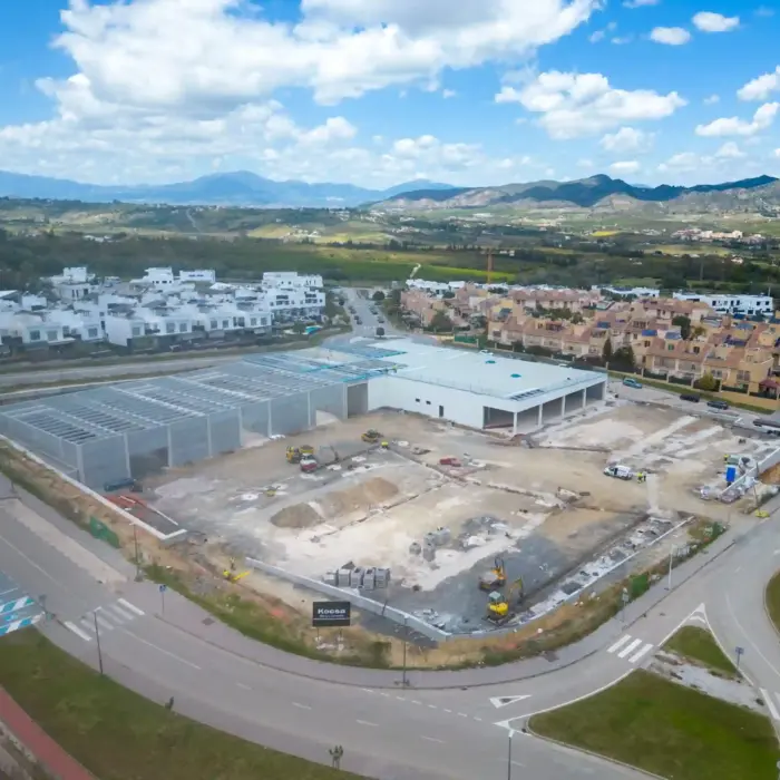 Instalación de cubiertas en Parque Taralpe