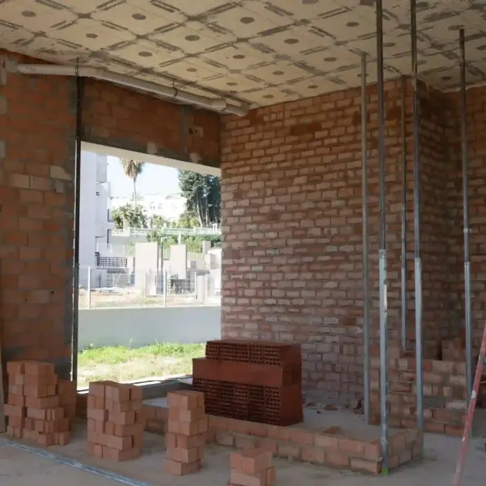 Fotografía de obra interior y materiales premium