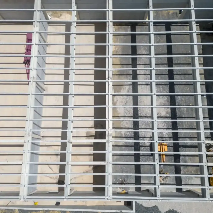 Vista aérea de preparación del terreno en Taralpe