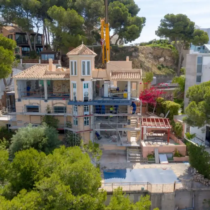 Reportaje de obra en viviendas unifamiliares Málaga