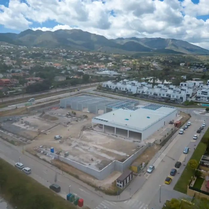 El uso de drones de Escair en el Parque Comercial Taralpe